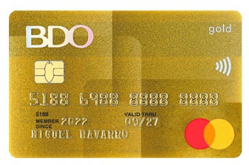 BDO Gold Credit Card