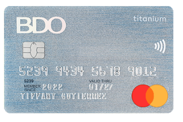 BDO Titanium Mastercard