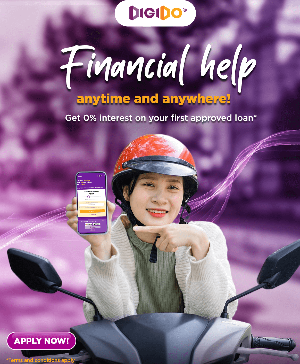 Digido loan for bike repairs or other purpose