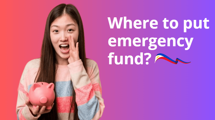 where to put emergency fund Philippines