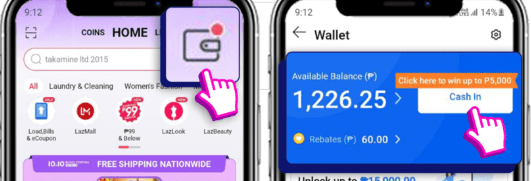 How to pay using lazada wallet