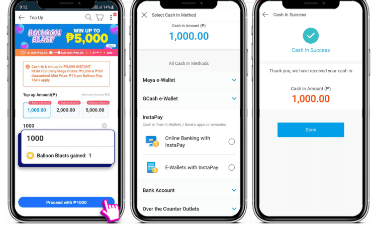 Where to find lazada wallet account number