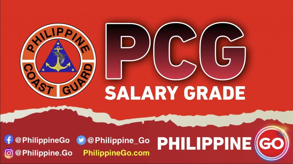 Philippine Coast Guard Salary Grade Digido