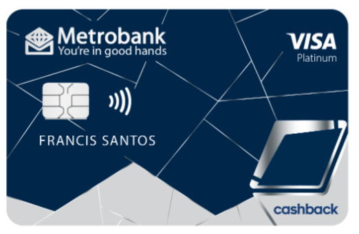 Metrobank Cashback Visa Platinum