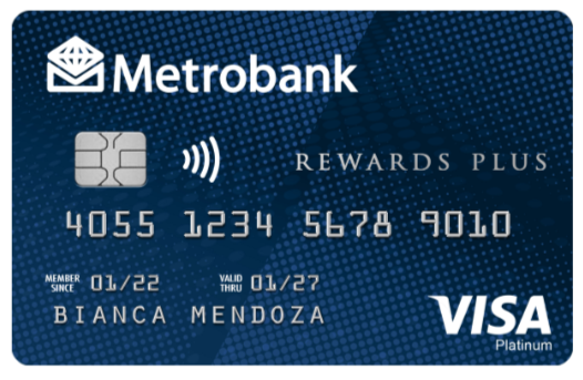 Metrobank Rewards Plus Visa