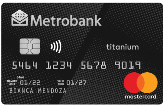 Metrobank Titanium Mastercard for beginners