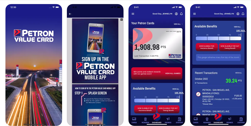 PETRON  Value Card App