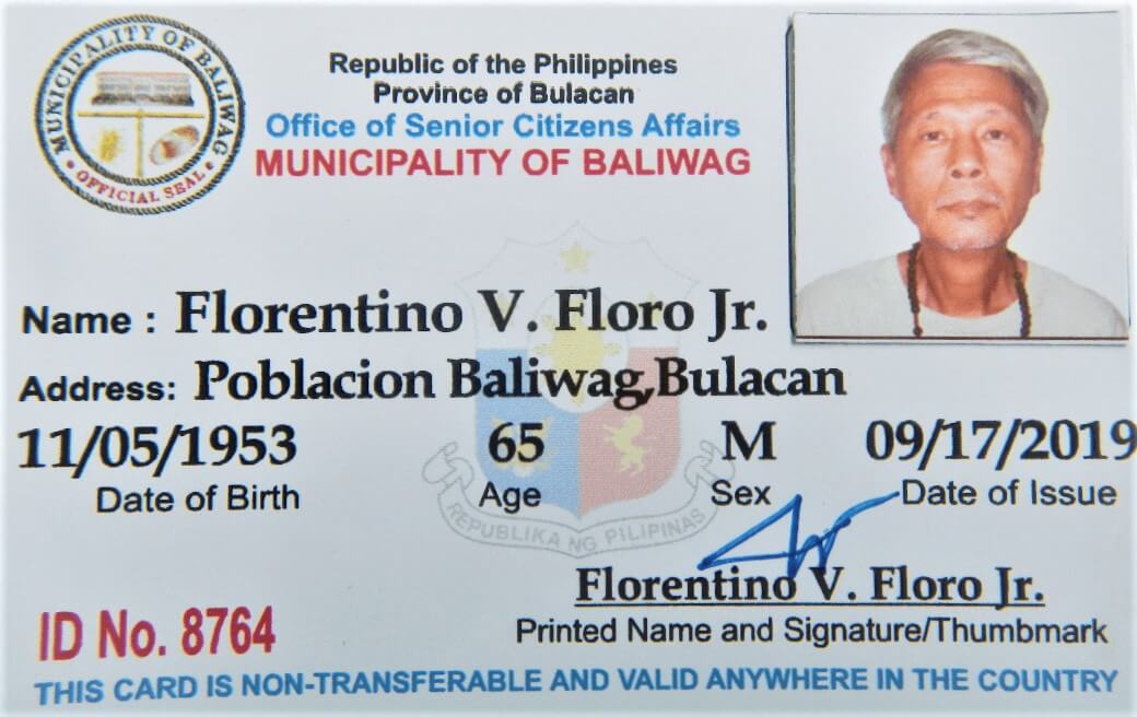 senior citizen id philippines