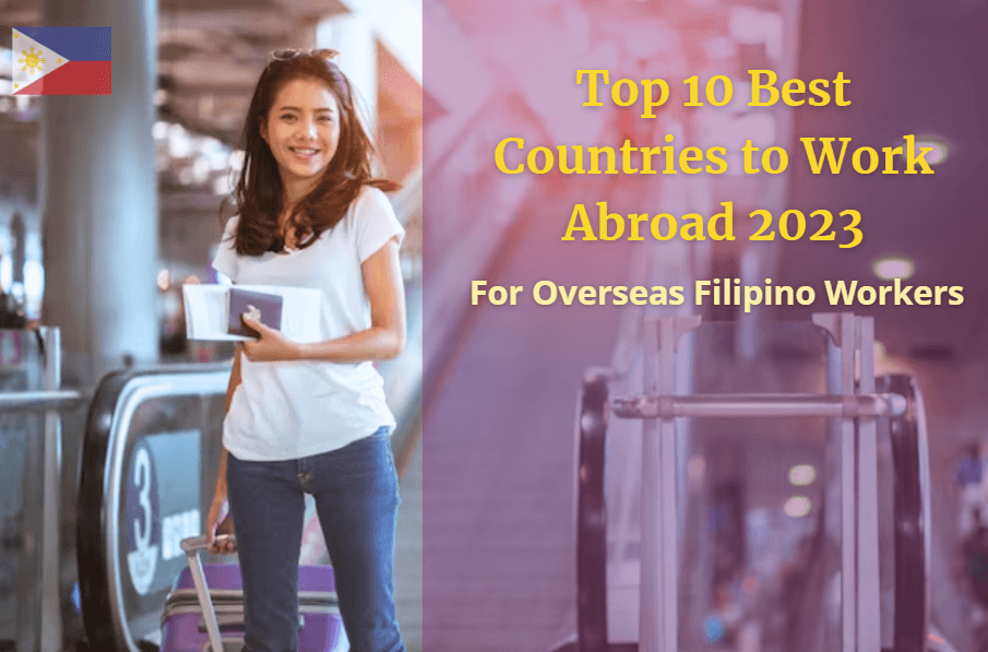 Best country to work abroad for filipino