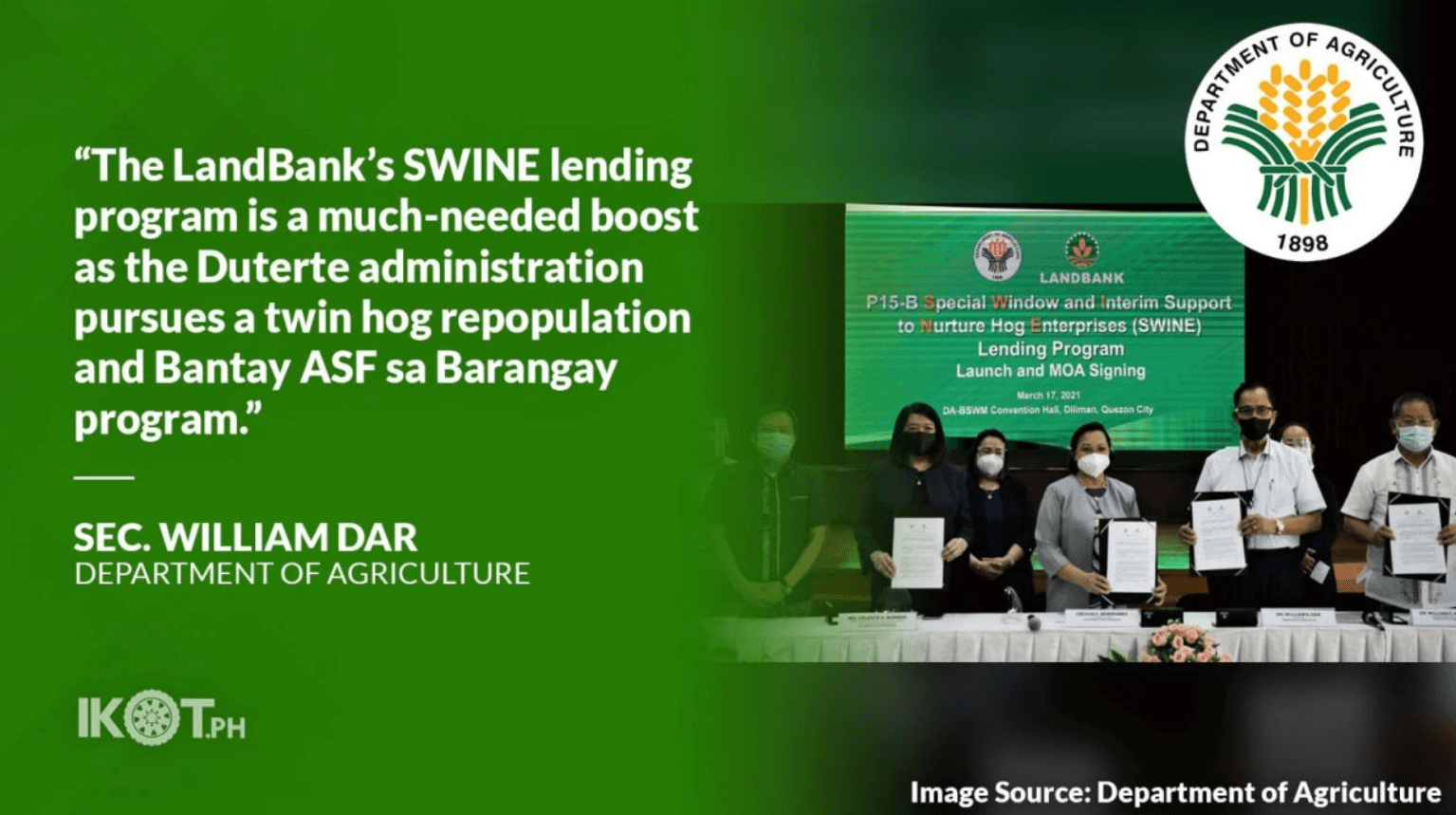 SWINE Lending Program from Landbank